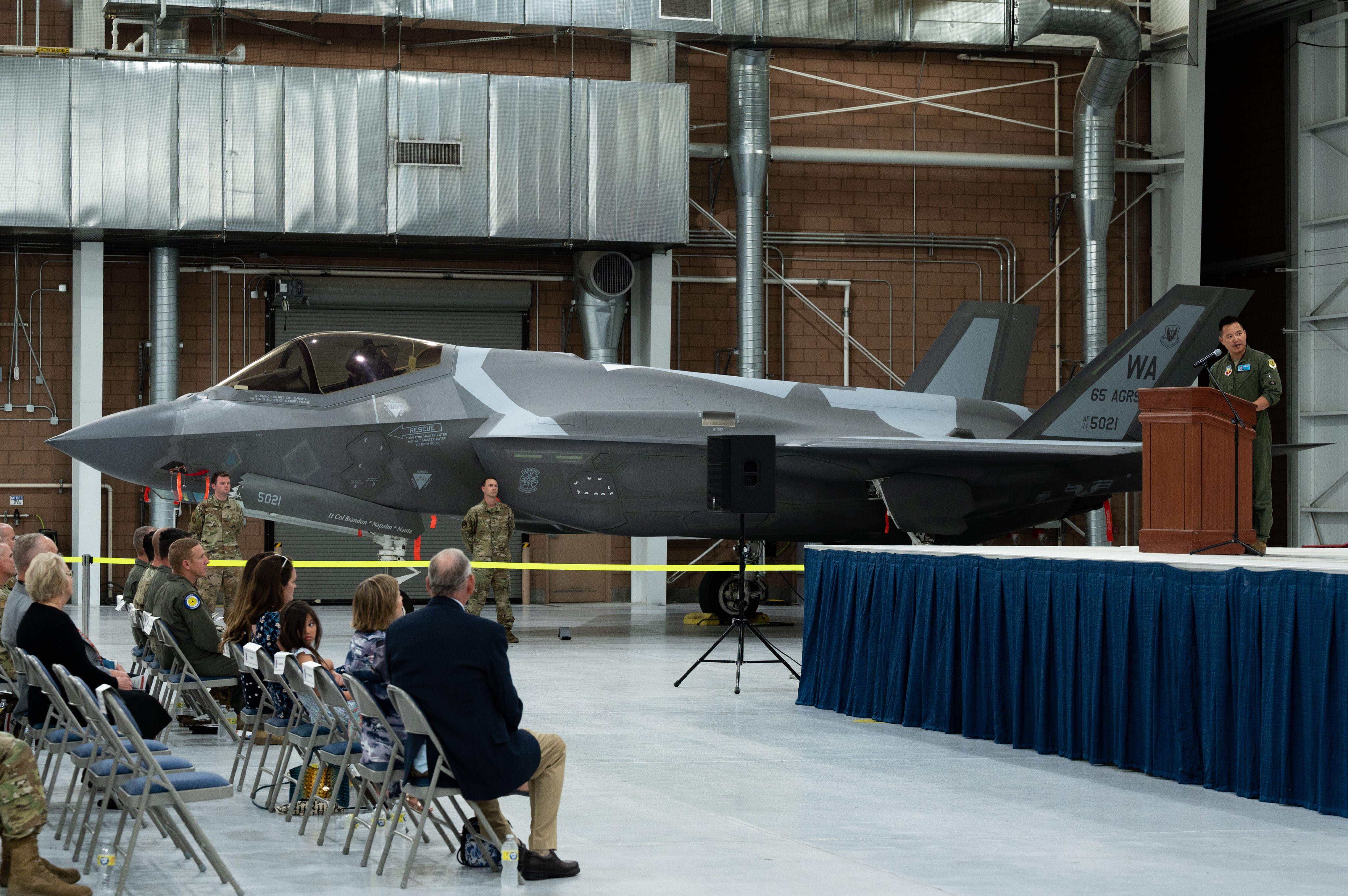China specific  ,  USAF  65th  Aggressor  Squadron  reactivates  at  Nellis  with  aggressor  force  of  F-35s  !